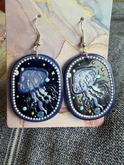 Jellyfish Statement Drop Earrings
