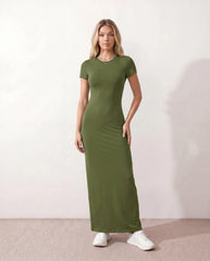 Nora Fitted Maxi Dress