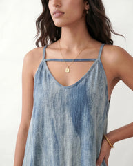 Amara Slip Spaghetti Strap Maxi Dress