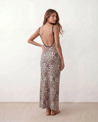 Anika Spaghetti Strap Low Back Maxi Dress