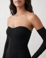 Catrina Mermaid Strapless Maxi Dress