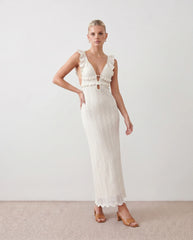 Raluca Crochet Mermaid Maxi Dress