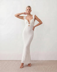 Raluca Crochet Mermaid Maxi Dress