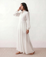 Raissa Button Front Maxi Dress