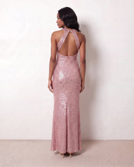 Laureen Sequined Mermaid Maxi Dress