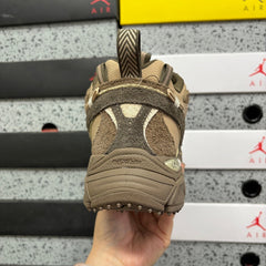 Off-White Be Right Back Brown Yellow Mesh