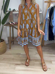 Anne | Elegant V-Neck Dress