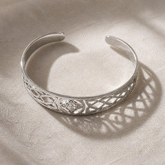 Celestial Amulet Cuff Bracelet