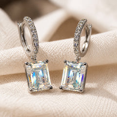 Classic Square Drop Earrings