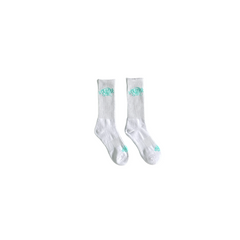 Syna Socks White Turquoise (2 Pairs)