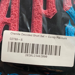 Trapstar Chenille Decoded Short Set Candy Flavours