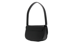 Nappa Leather 1DR Iconic Shoulder Bag Black X08396 PR818 T8013