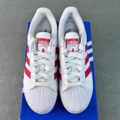 Adidas Superstar XLG White Scarlet