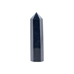 Angelstones Natural Smoky Quartz Gemstone Healing Crystal Hexagonal Pointed Reiki Chakra Faceted Prism Wand Carved Stone Figurine Home Decor