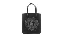 Varsity Embroidered-Logo Tote Bag Black BM1FE187 TCPO 0PA