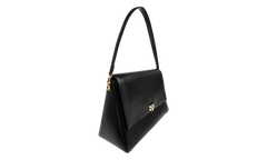 Large Charlie Shoulder Bag Black 180727 001