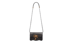 Palm Beach Night Out Leather Bag Glitter PWNQ011F22LEA0041076