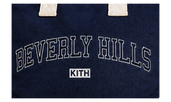 Beverly Hills Canvas Tote Bag Navy KITH262