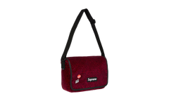 Velvet Small Messenger Bag Red Leopard SU26342