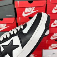 A Bathing Ape Bapesta Black/White