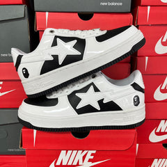A Bathing Ape Bapesta White/Black