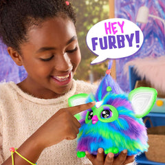 Furby Galaxy Edition. Glow in The Dark. 15 Fashion Accessories. Interactive Plush Toys for 6 Year Old Girls & Boys & Up. Voice Activated Animatronic (Amazon Exclusive)