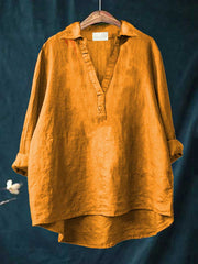 Andrea Linen Blouse