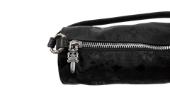 Nylon Stencil Mini Handbag Black CHRM0396