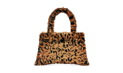 Hourglass Small Handbag With Strap Beige/Brown 676365 2AAJH 2766