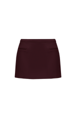 Avery Mini Skirt - Plum
