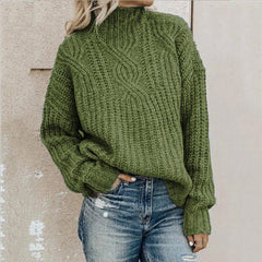 Anna – Elegant Cable-Knit Sweater