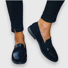 Alyana - Orthopedic Leather Loafers