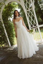 Soft Tulle Bridal Scarf