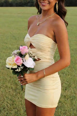 Double Twists Lavender Fitted Mini Dress