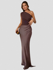 AMARA SATIN MAXI DRESS