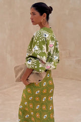 Celeste Eye Motif Knit Set
