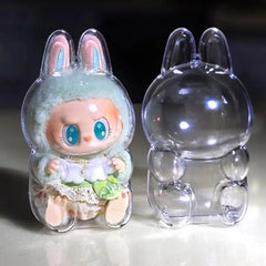 Transparent Doll Protective Cover Case
