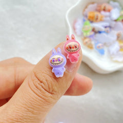 50pcs Mini Resin Animal Flatbacks