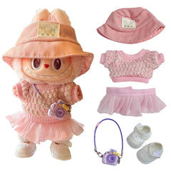 Labubu Color Match Sweater Dress