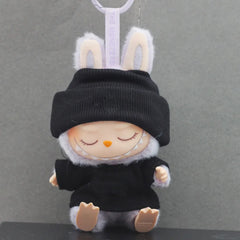 Labubu Solid Color Hoodie Set