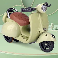Labubu Scooter Motorcycle with LED Lights and Music