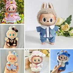 17cm Labubu Hoodie Clothes