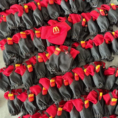 Labubu Fast Food Cosplay Set