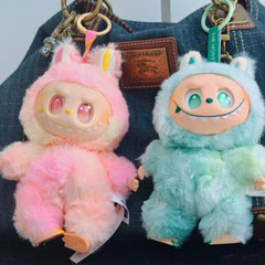 Labubu V3 Macaron Keychain Figure