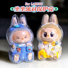 Transparent Doll Protective Cover Case