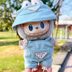 MINISO Labubu Corduroy Doll Outfit Set