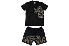 Syna World Short Set Black/Rose Gold