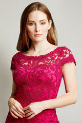 Adena Corded Embroidery Gown