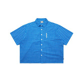 MERTRA Plaid Shirt Lapis