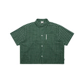MERTRA Plaid Shirt Green